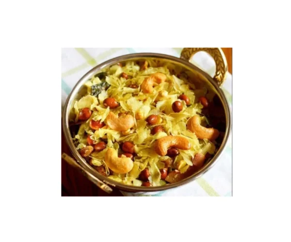 poha with nuts 1 poha with nuts 1